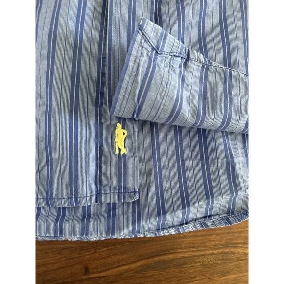 T. Harris London Gentlemens Fit Long Sleeve‎ Button Down Size M - Picture 5 of 6